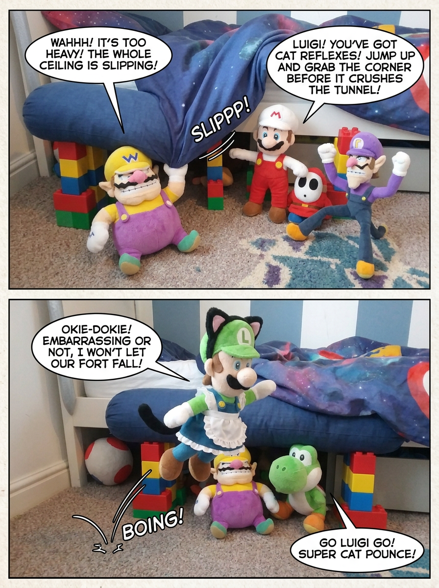 A Cozy Fort and an Embarrassing Outfit (page 2 of 4)