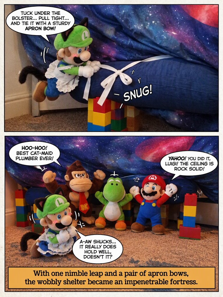 A Cozy Fort and an Embarrassing Outfit (page 3 of 4)