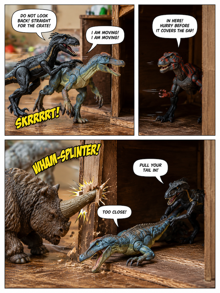 Panic on Dino Street (page 3 of 4)