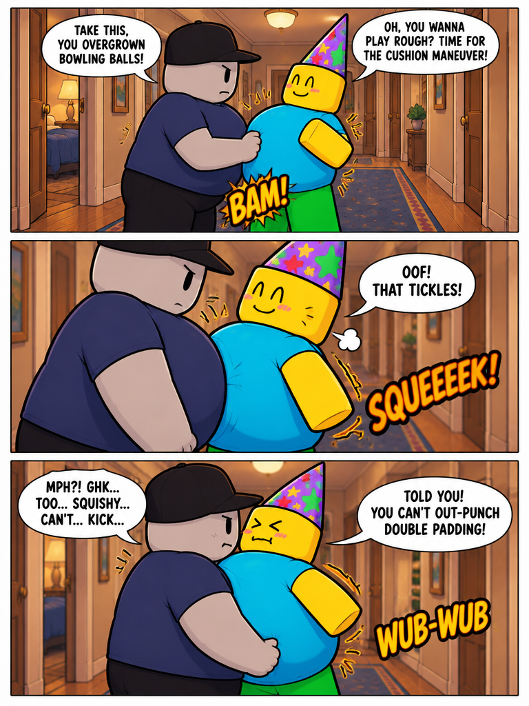 Belly Bumping Brawl (page 2 of 4)