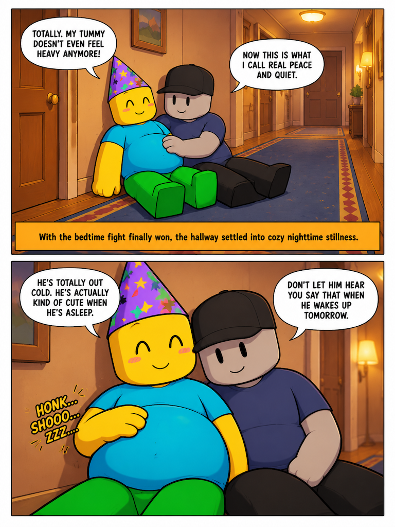 Belly Bumping Brawl (page 4 of 4)