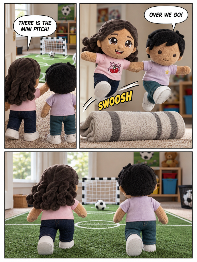 A Plush Journey to Meet a Soccer Star (page 3 of 4)