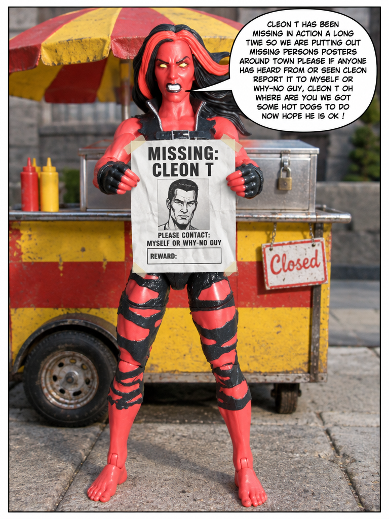 Hot Dog Stand Bulletin CLEON T MISSING (page 7 of 8)