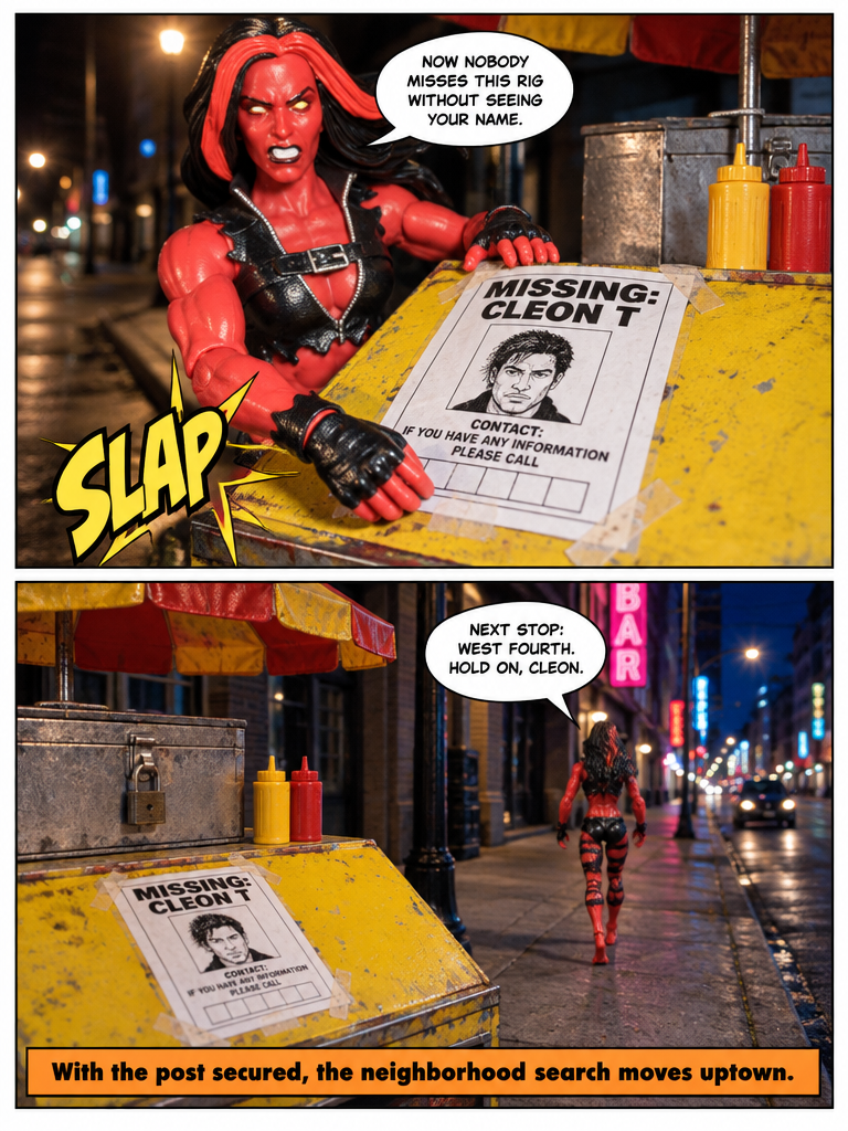 Hot Dog Stand Bulletin CLEON T MISSING (page 8 of 8)