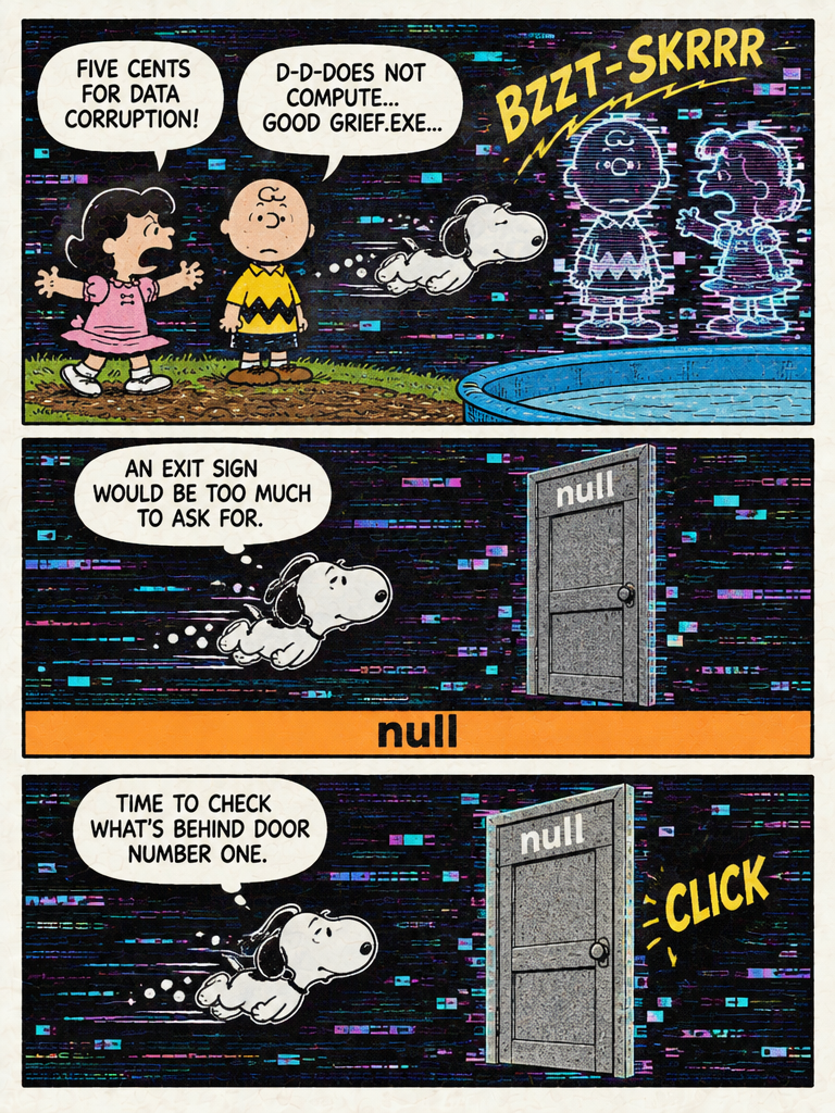 Snoopy's Glitch Void Odyssey (page 2 of 4)