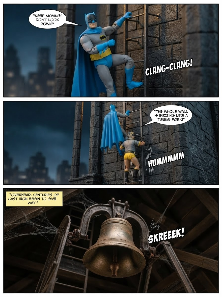 Batman 🦇Vs Nite Owl 🦉- Belfry Breaker - 💬Comic Story ; part 9 (page 2 of 4)