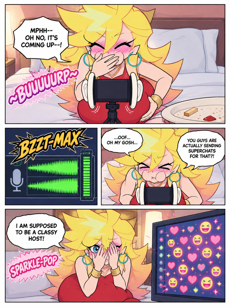 Hotel Room Mukbang Meltdown (page 3 of 4)