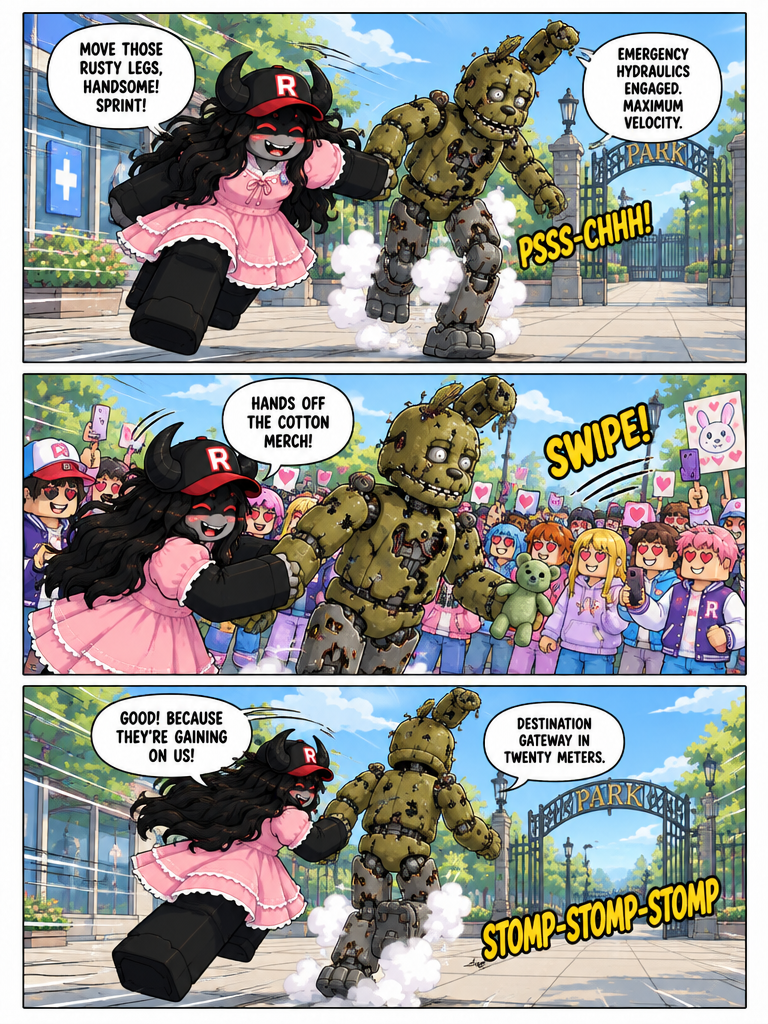 Outrun the Admirers (page 2 of 4)