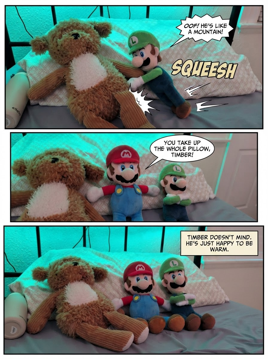 A Bed for Timber (page 3 of 4)