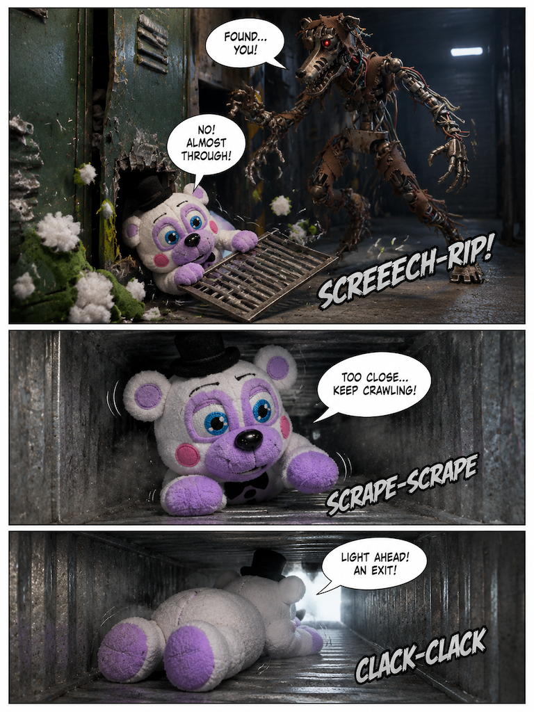 Escape Through the Shaft (page 3 of 4)