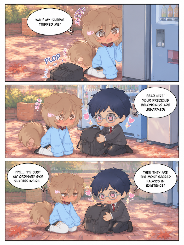 A Flustered Heart (page 3 of 4)