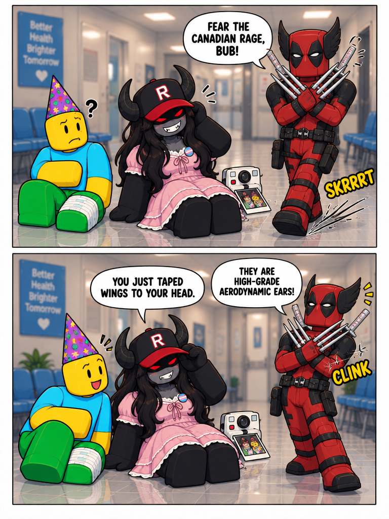 The Wolverinepool Parody (page 2 of 4)