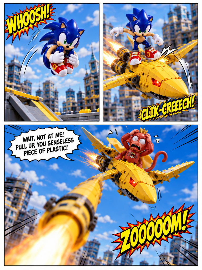 SONIC DASH BAST COMIC (page 6 of 8)