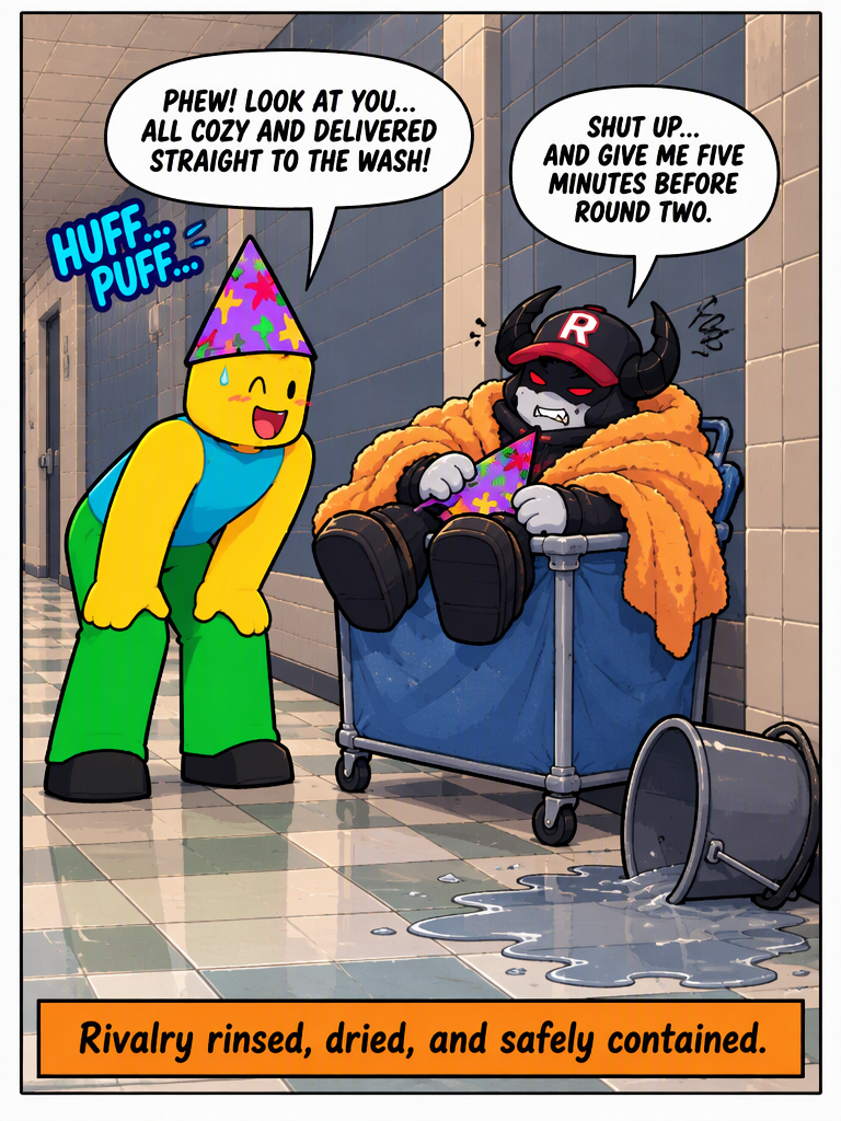 Foam Fury and the Towel Trap (page 4 of 4)