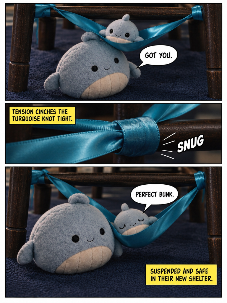Ribbon Hammock Under the Rungs (page 4 of 4)