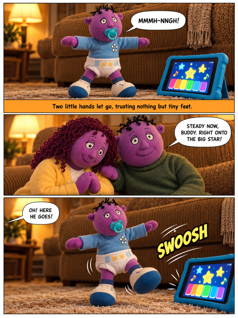Milo's First Big Step (page 2 of 4)
