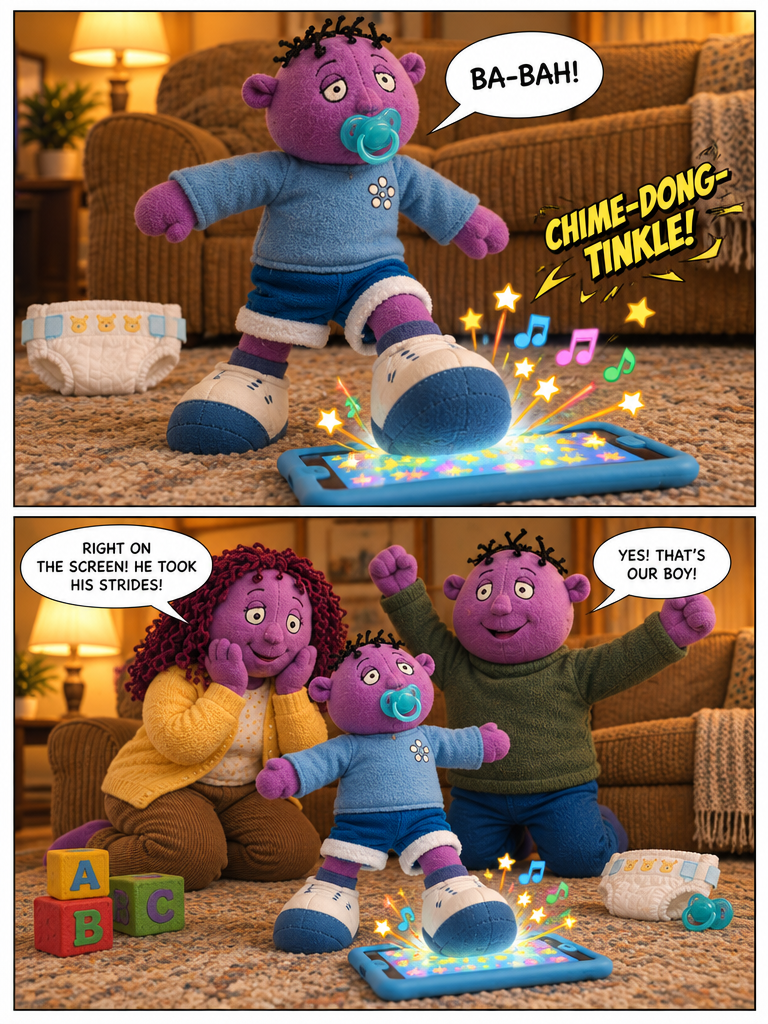 Milo's First Big Step (page 3 of 4)