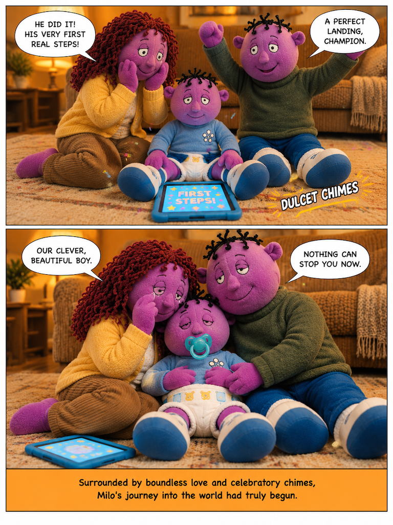 Milo's First Big Step (page 4 of 4)