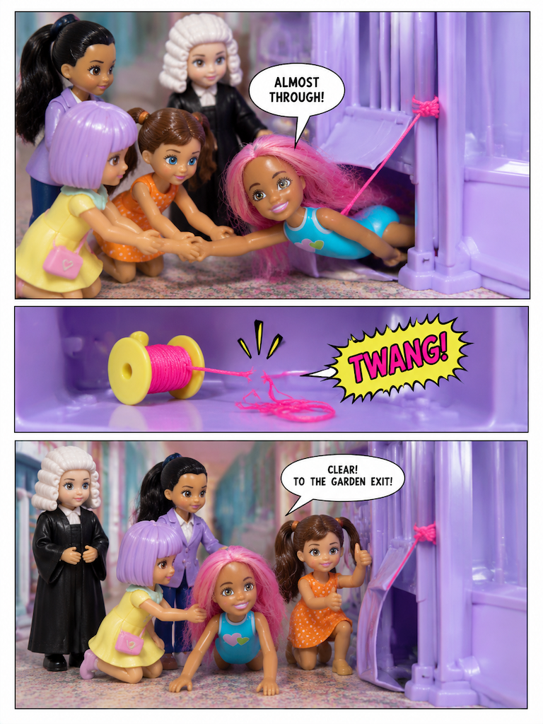 The Great Dollhouse Jailbreak (page 3 of 4)