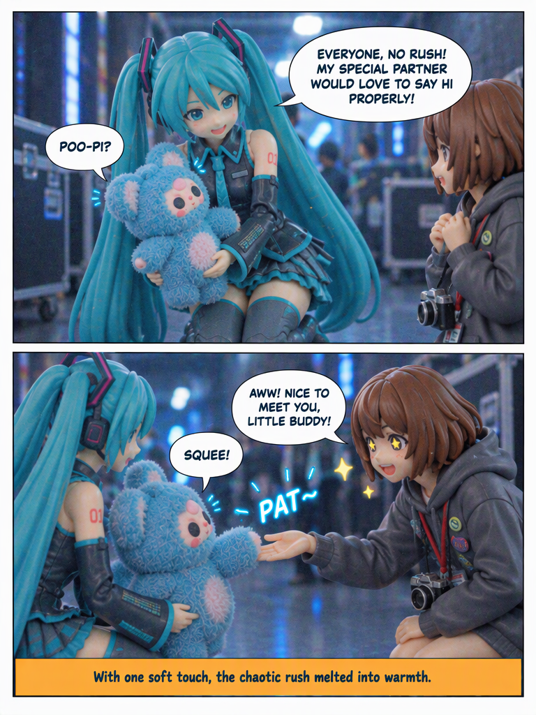 Backstage High-Five (page 3 of 4)