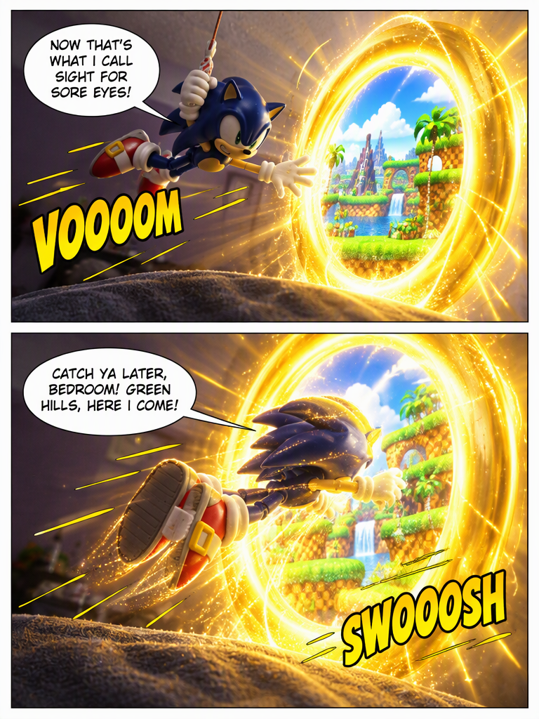 Sonic Goes Back To Green Hills (page 3 of 4)