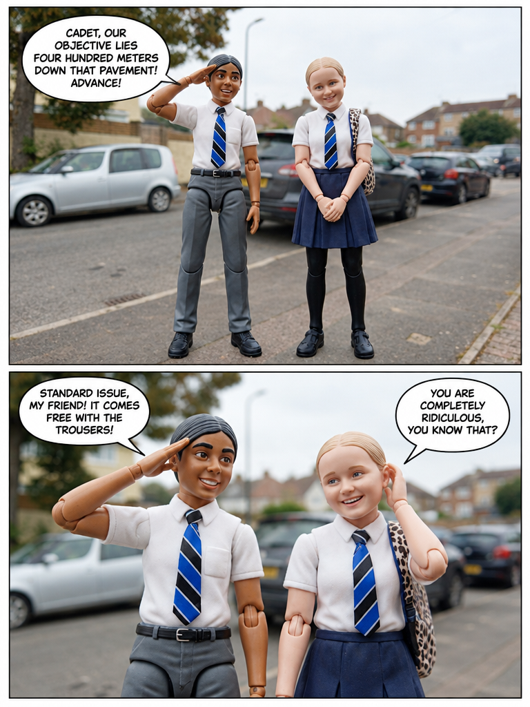 First Day on the Pavement (page 3 of 4)