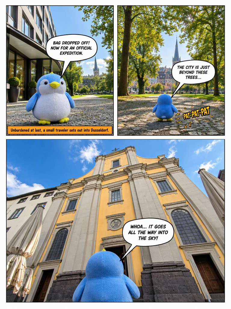 Bluey's Dusseldorf Adventure - Arrival Day Part 2 (page 1 of 12)