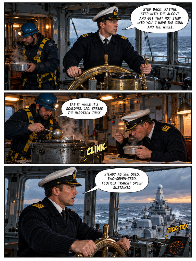 Mess Call on Course Two-Seven-Zero (page 3 of 4)