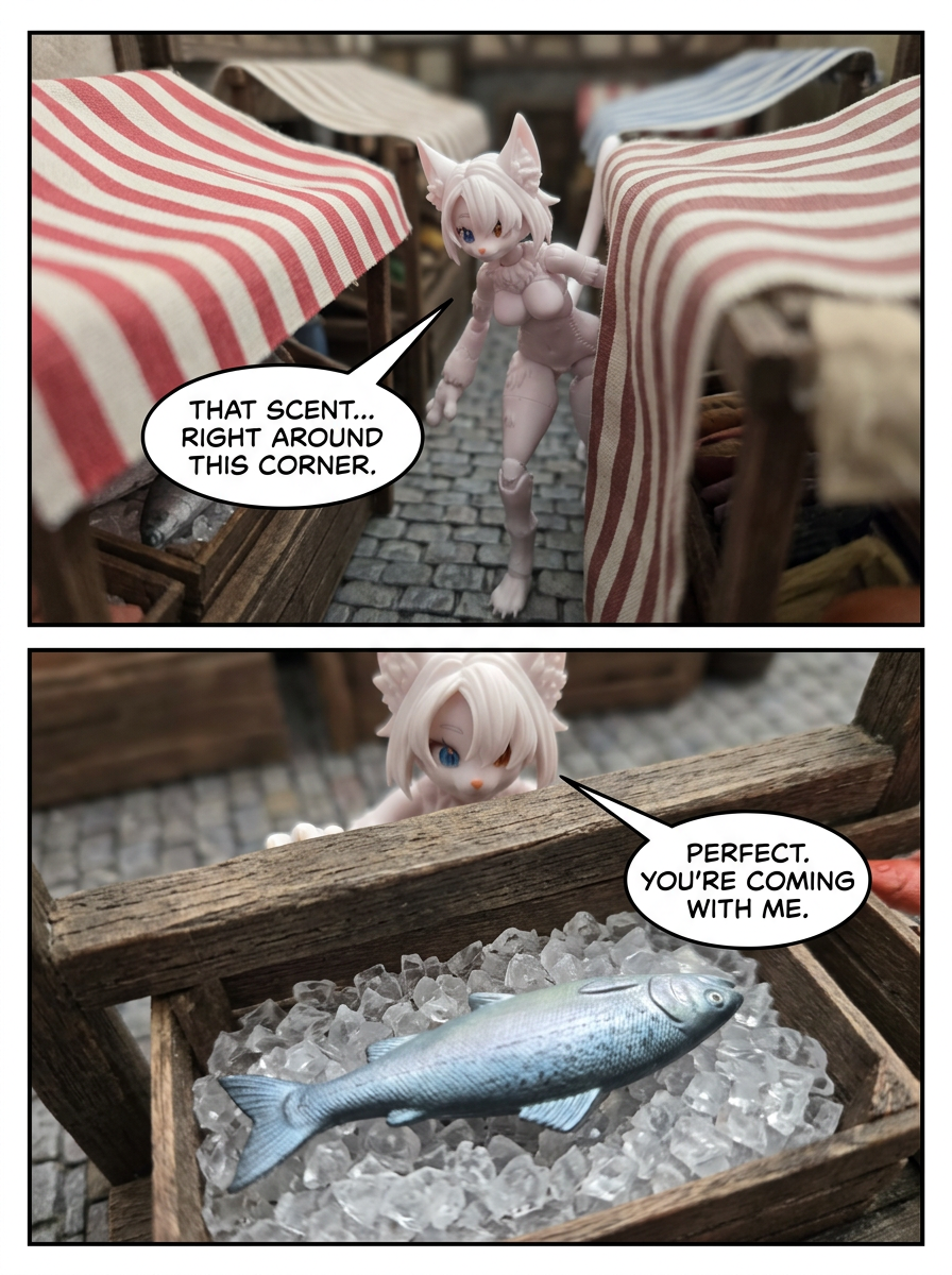 A Werecat's Market Raid (page 2 of 4)