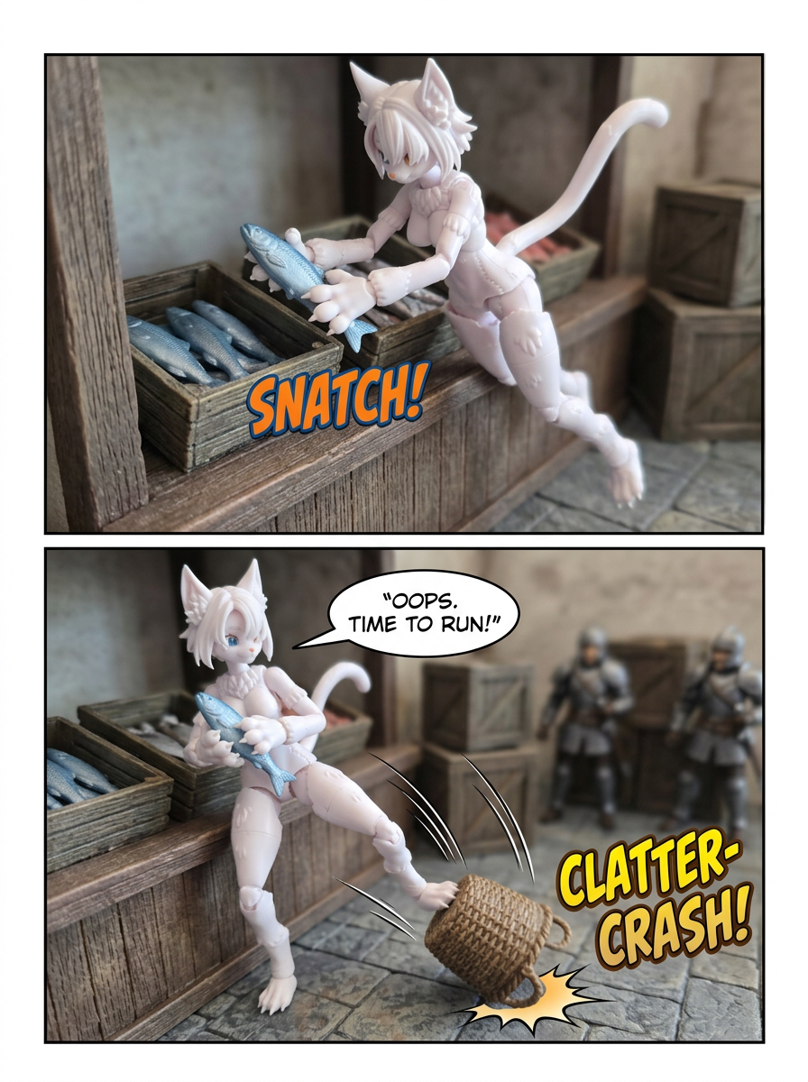 A Werecat's Market Raid (page 3 of 4)