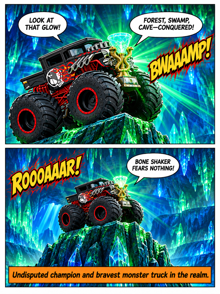 Bone Shaker and the Glow Trophy Challenge (page 8 of 8)
