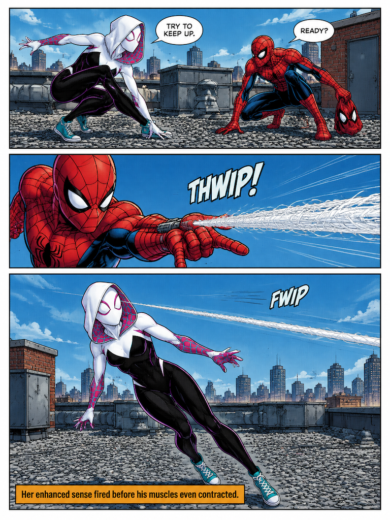 The Girl Who Surpassed Spider-Man (page 3 of 8)