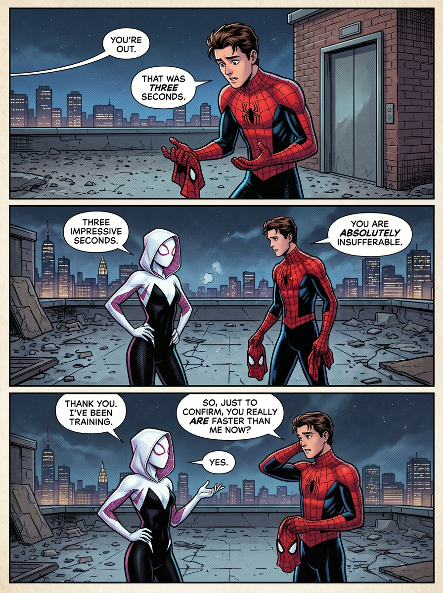 The Girl Who Surpassed Spider-Man (page 5 of 8)