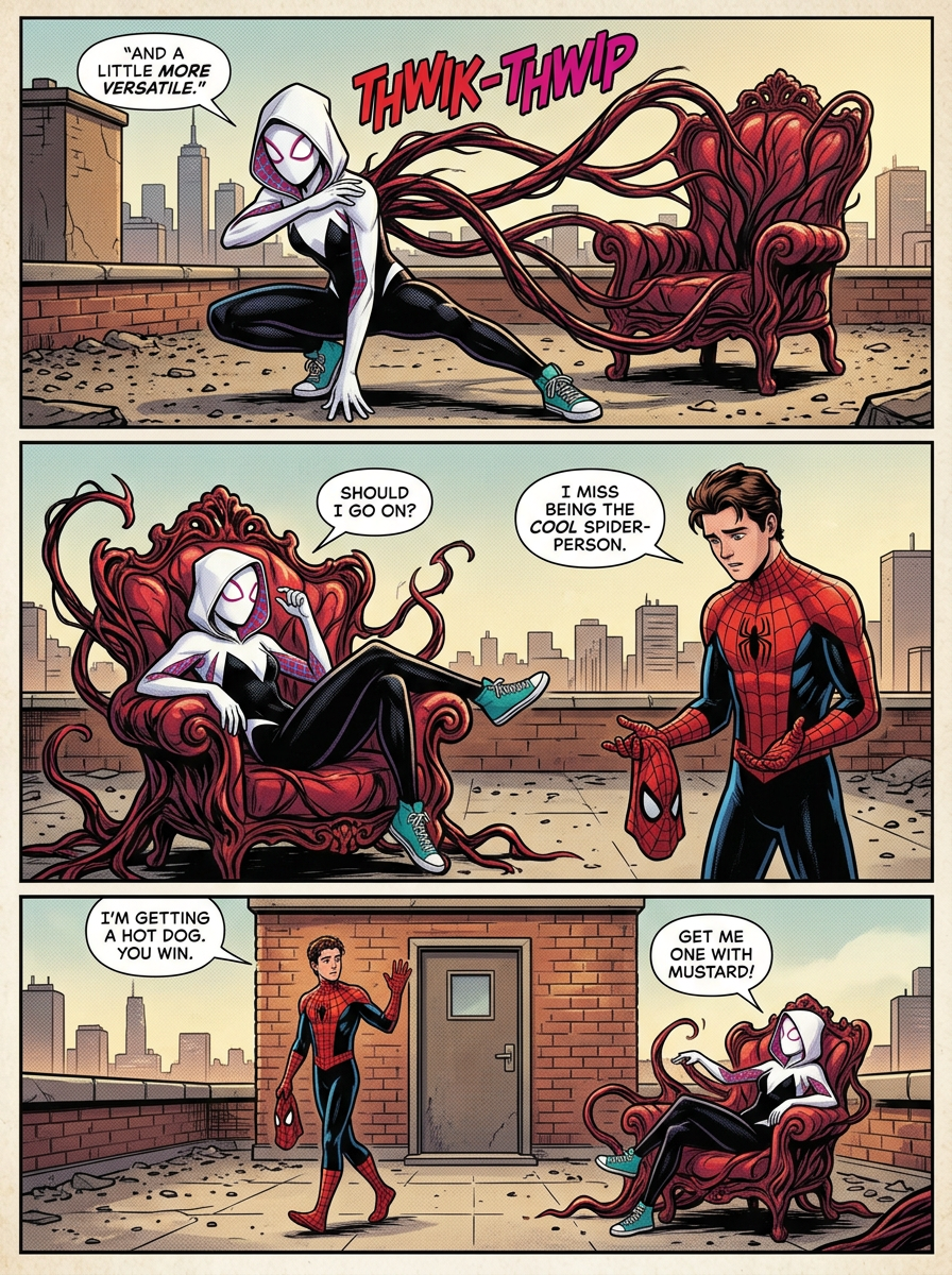 The Girl Who Surpassed Spider-Man (page 6 of 8)