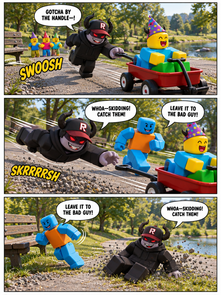 Runaway Wagon Rescue (page 2 of 4)
