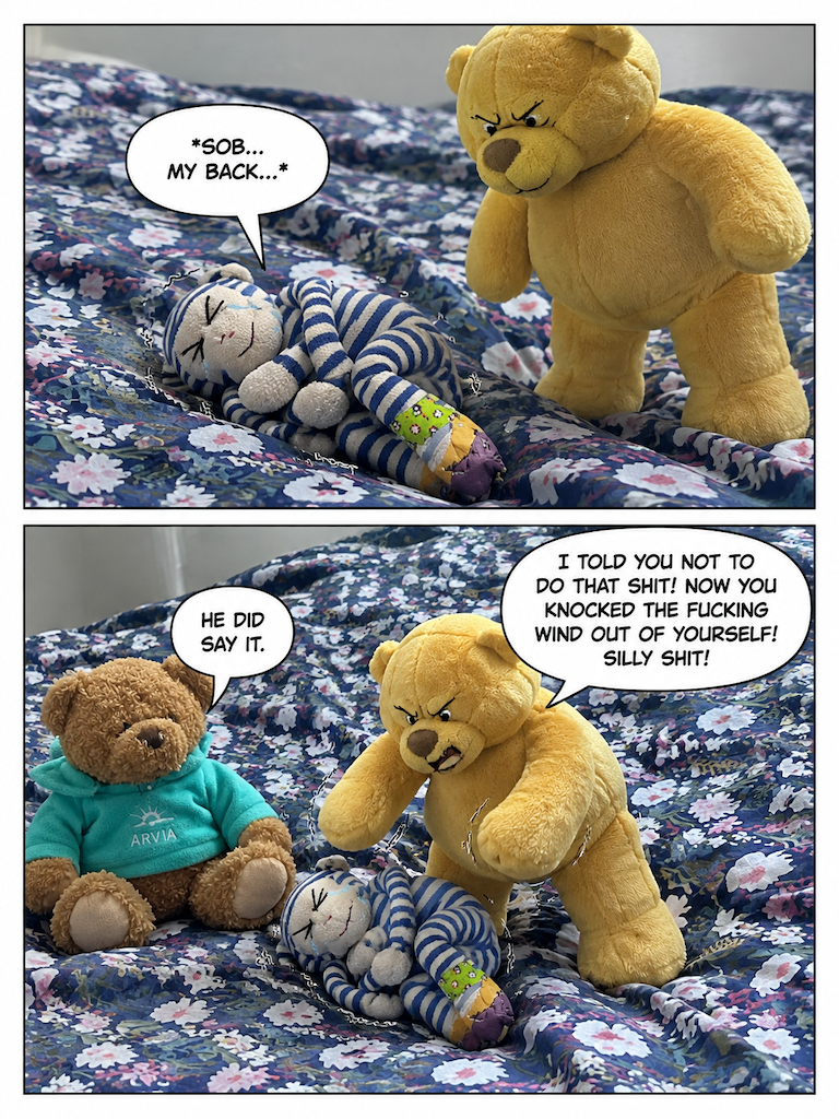A Hard Landing on the Duvet (page 4 of 4)