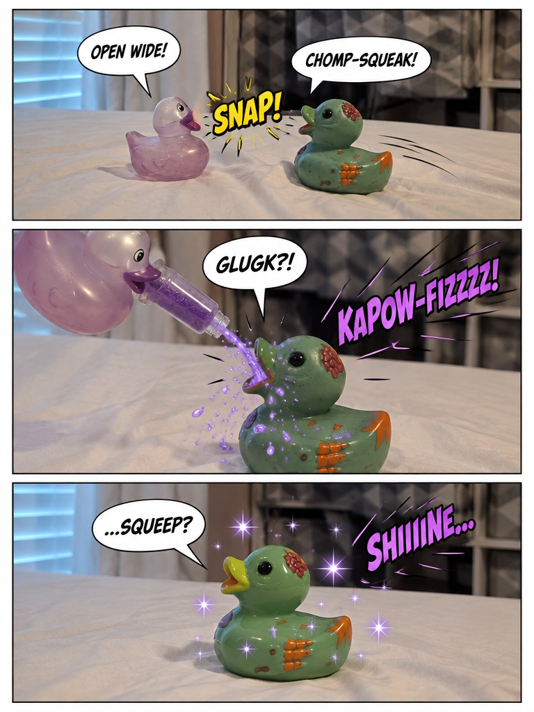 The Purple Duck's Cure (page 3 of 8)