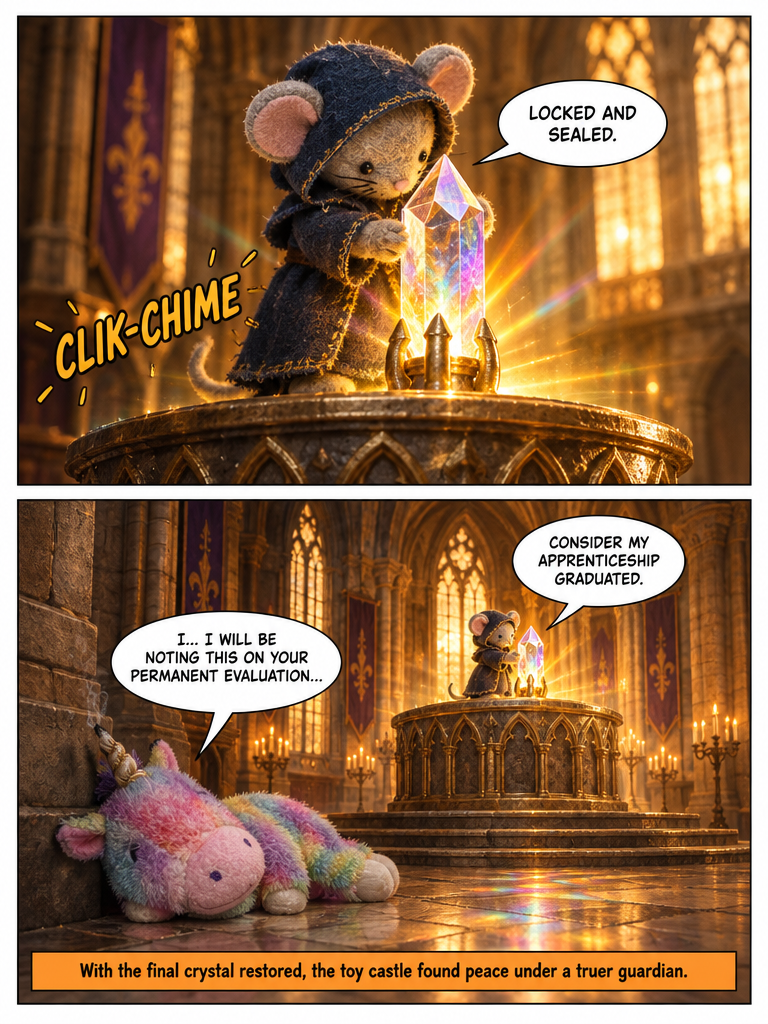Last Crystal of the Castle: The Headmaster's Stand (page 4 of 4)