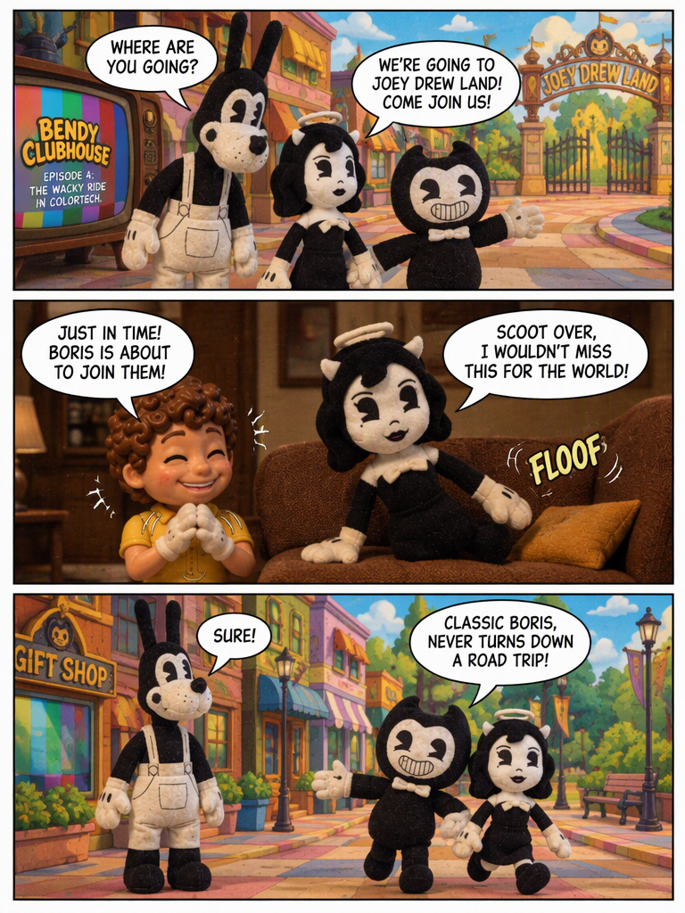 Bendy Clubhouse: The Wacky Ride in Colortech (page 2 of 4)