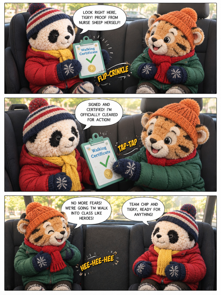 Winter Ride to School (page 3 of 4)
