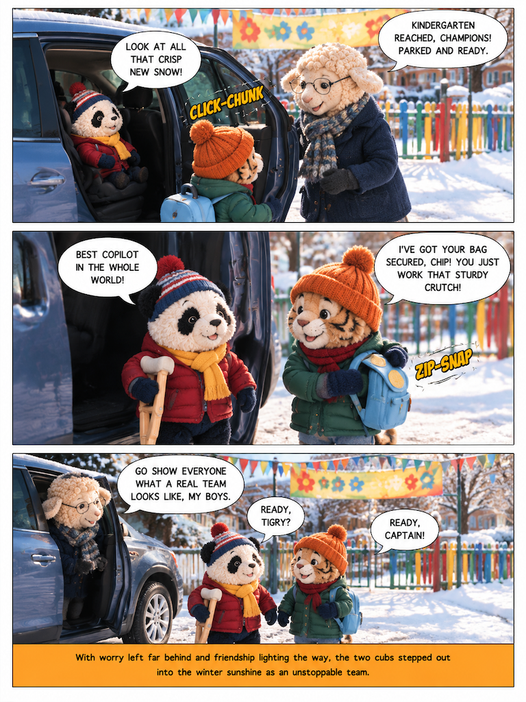 Winter Ride to School (page 4 of 4)