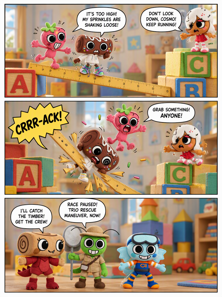 Trio Trouble on Playroom Peak (page 2 of 4)