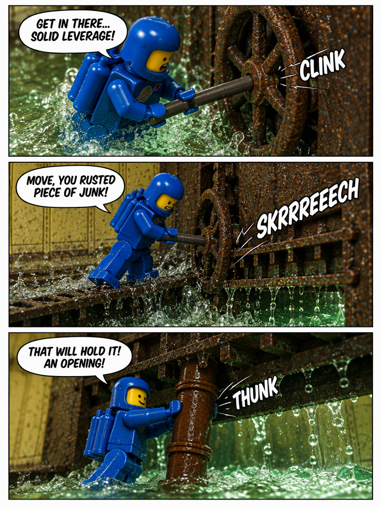 Submerged Escape from the Sluice (page 3 of 4)