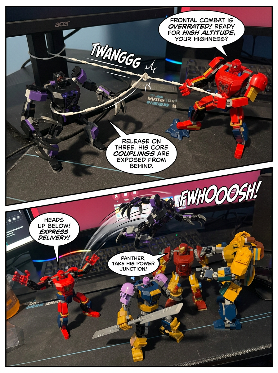 Marvel comics what if ( Everyone has a mech ) (page 2 of 8)