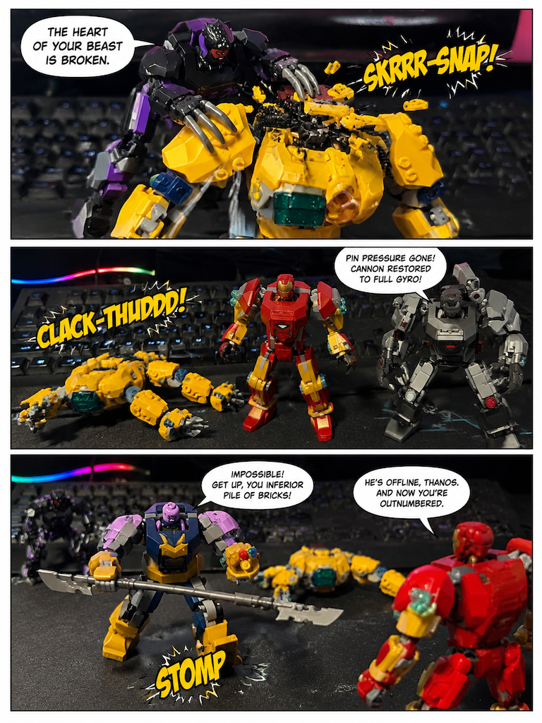 Marvel comics what if ( Everyone has a mech ) (page 3 of 8)
