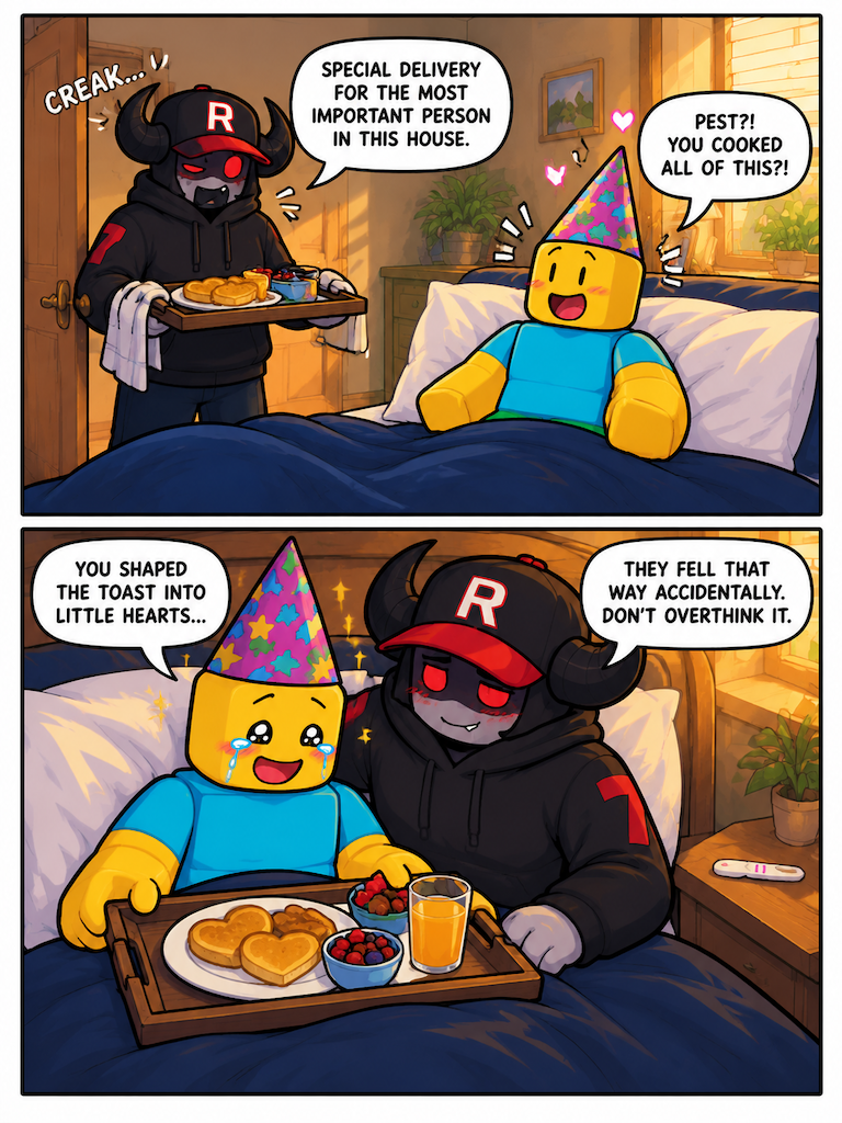 A Morning Feast for Two (page 3 of 4)