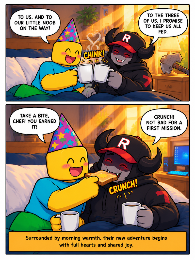 A Morning Feast for Two (page 4 of 4)