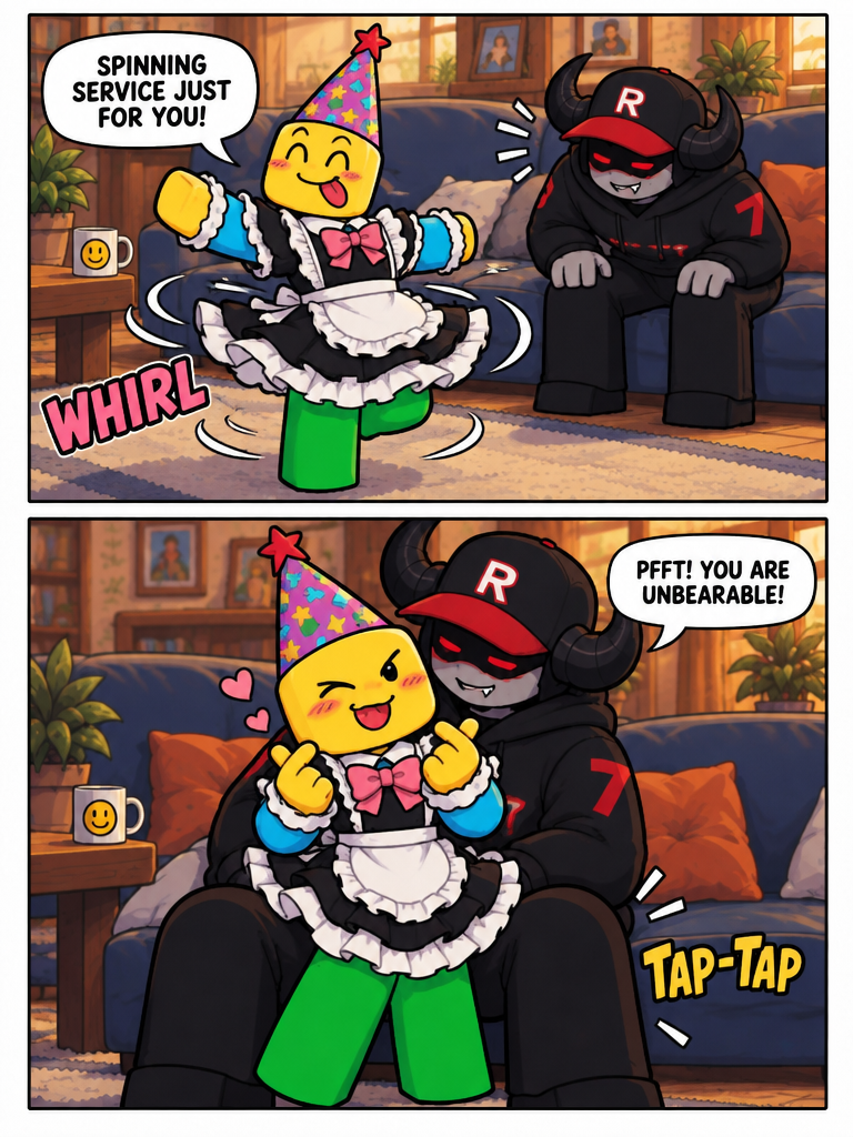 Maid Outfit Kiss Dance (page 3 of 4)