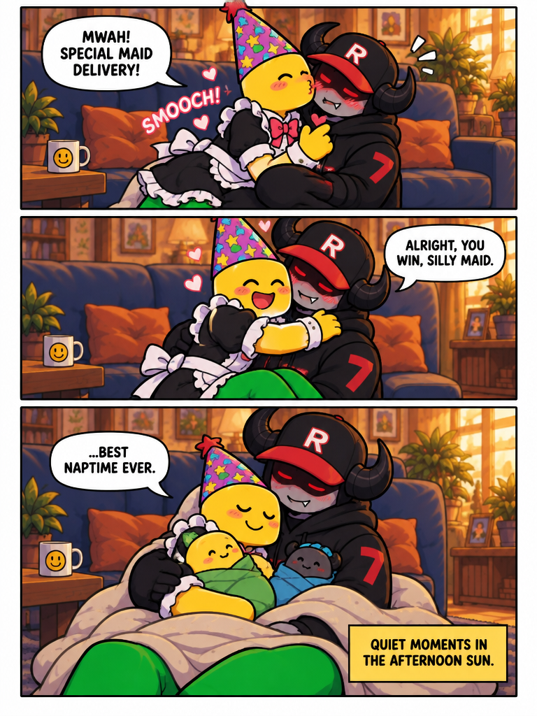 Maid Outfit Kiss Dance (page 4 of 4)