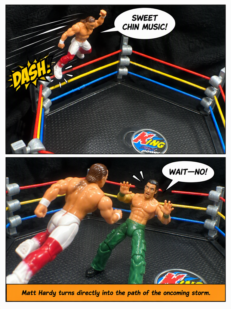 shawn michaels beats Matt hardy to retain his spot (page 2 of 8)